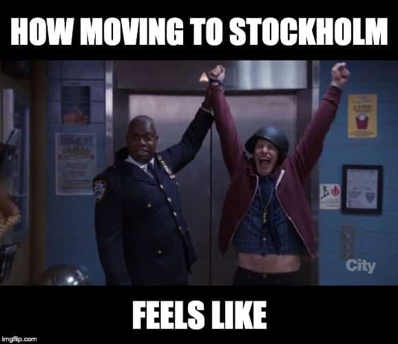 how moving to Stockholm feels like