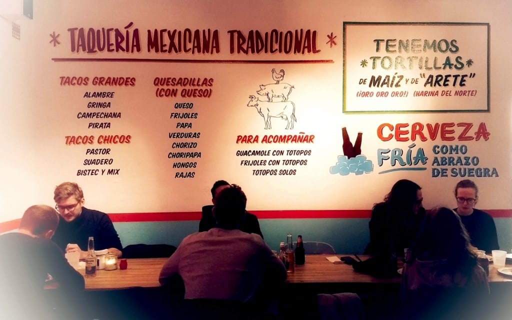Mexico tacos restaurant in Stockholm